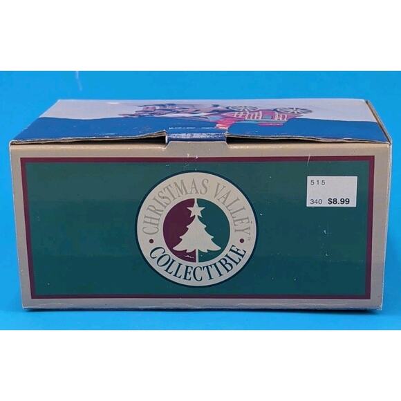 VTG Christmas Valley STAGE COACH Figurine Seasonal Specialties 1995 w/ Box - Picture 15 of 16